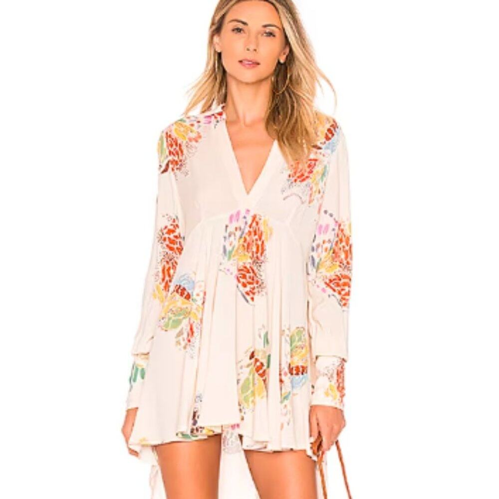 Free People Field Of Butterflies Tunic